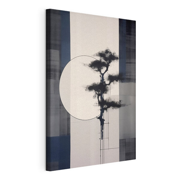 Tableaux Tableaux Arbre avec un cercle et des lignes (UGS : s46463)