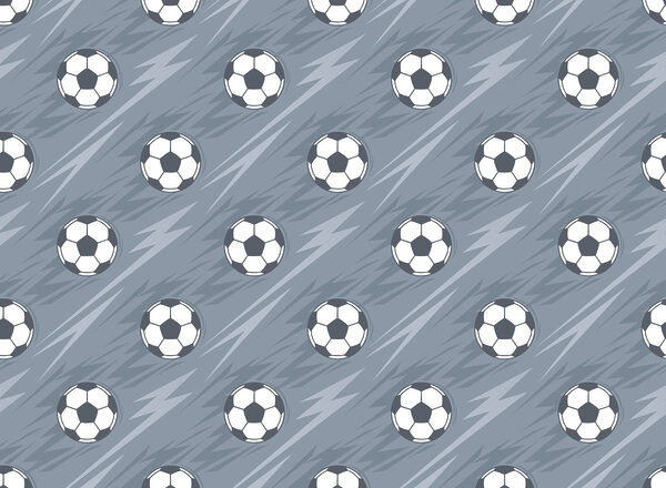 Pattern of football balls