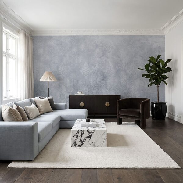 Motif floral blanc sur fond blanc Motif floral blanc sur fond blanc