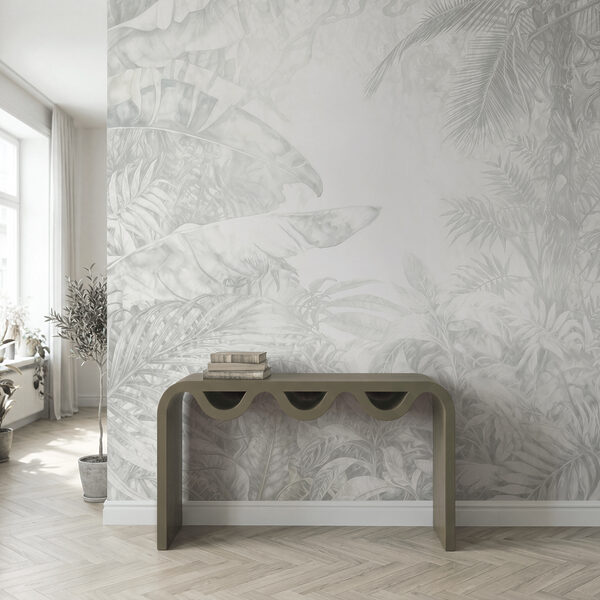 Fond blanc avec des plantes Fond blanc avec des plantes