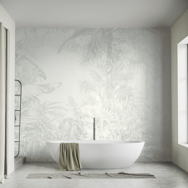 Fond blanc avec des plantes Fond blanc avec des plantes