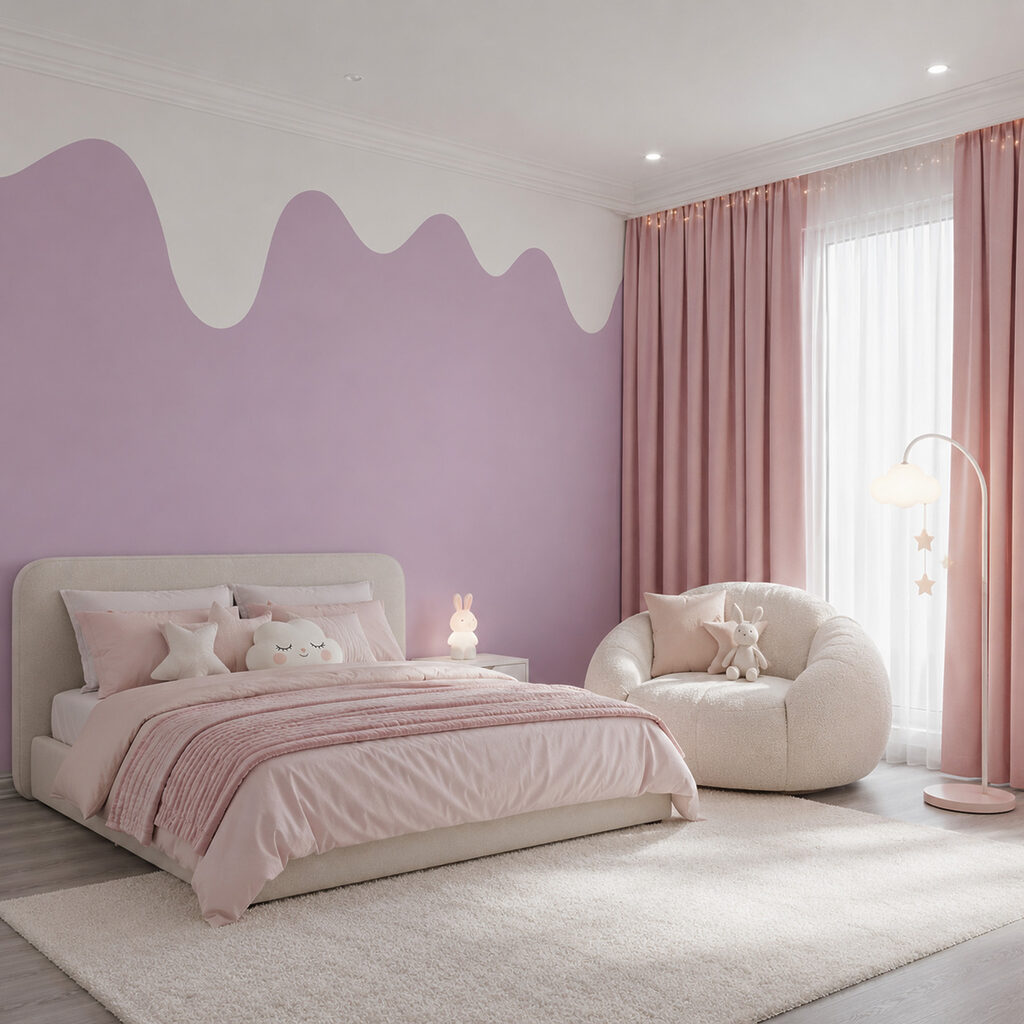 Liquide blanc et violet Liquide blanc et violet