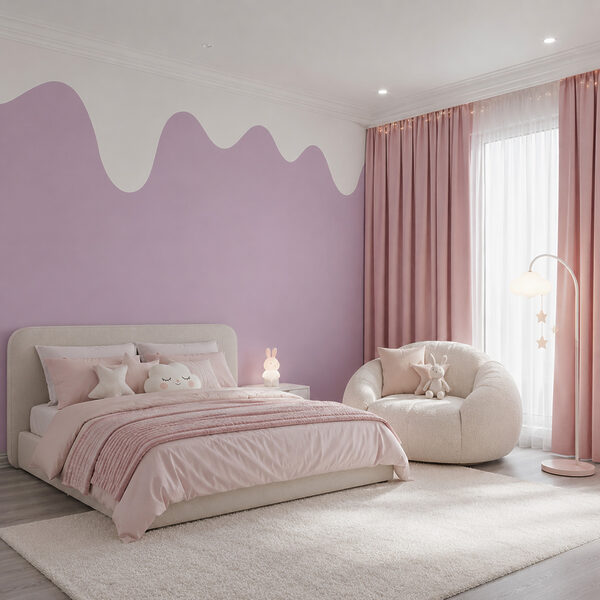 Liquide blanc et violet Liquide blanc et violet