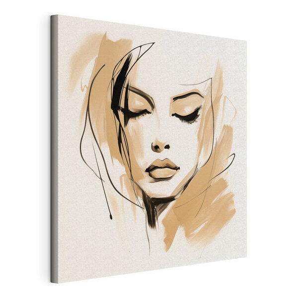 Tableaux Dessin représentant le visage d'une femme (UGS : s50242) Tableaux Tableaux Dessin représentant le visage d'une femme (UGS : s50242)