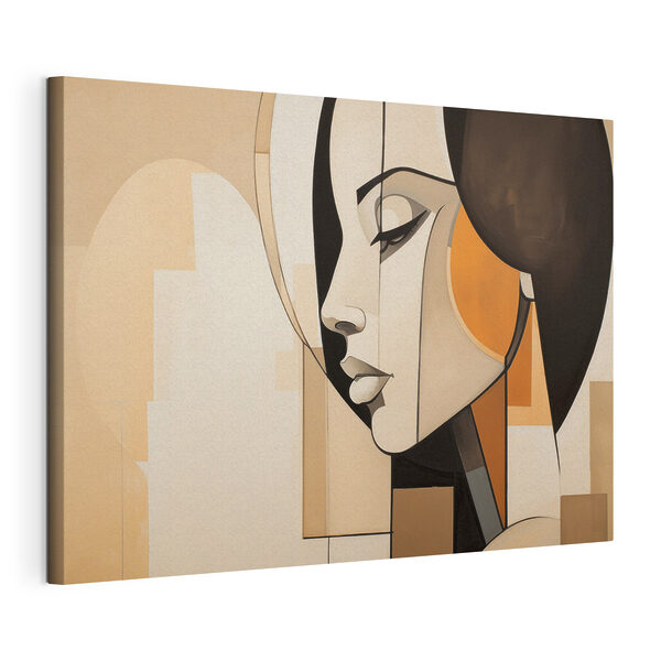 Peinture représentant le visage d'une femme Tableaux Peinture représentant le visage d'une femme