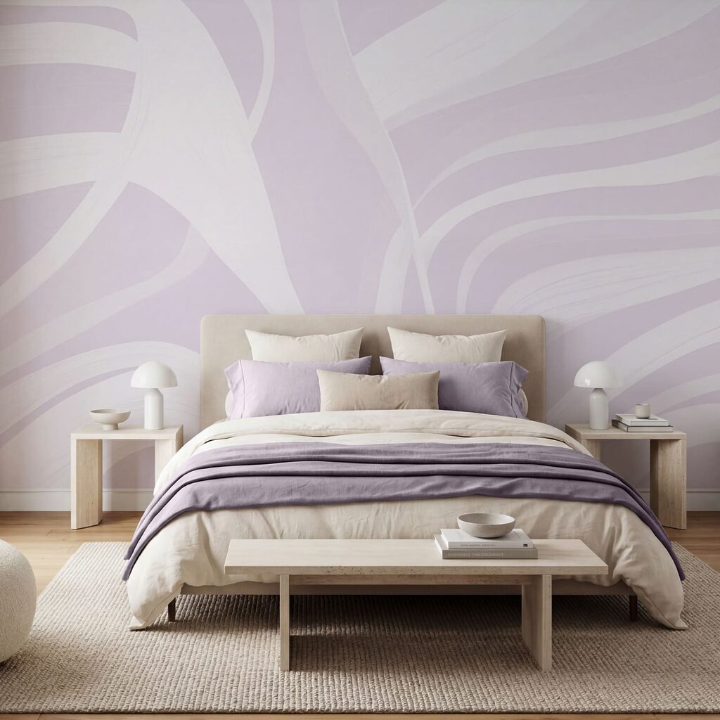 Fond blanc et violet Fond blanc et violet