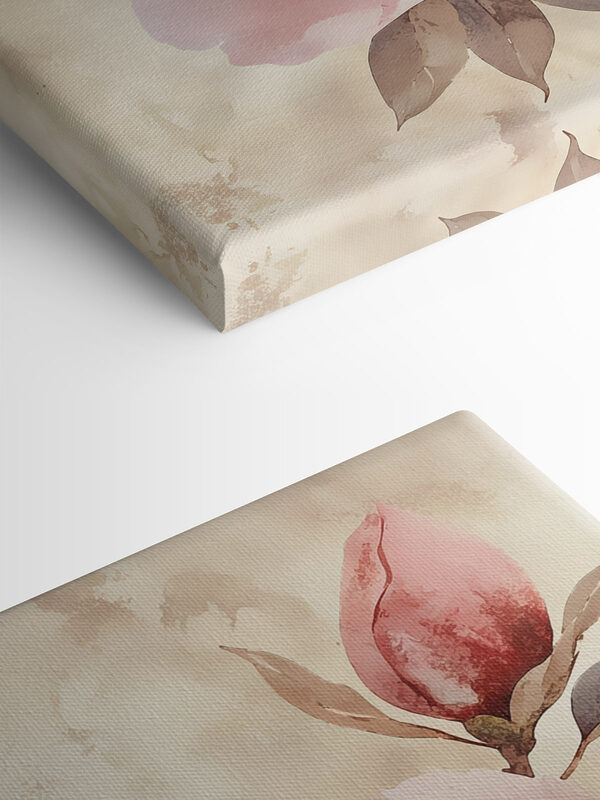Delicate petals in soft hues