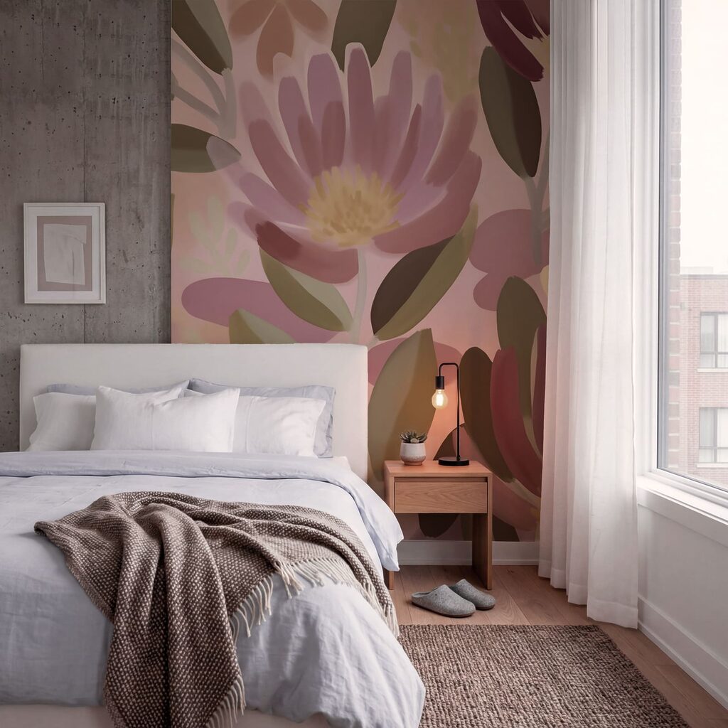 Des fleurs aux couleurs vives et aux teintes douces