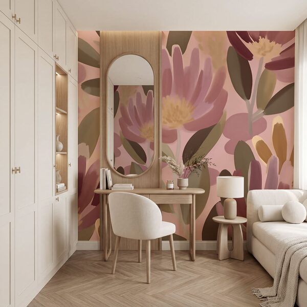 Des fleurs aux couleurs vives et aux teintes douces
