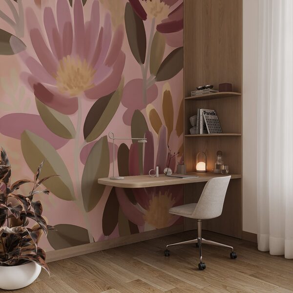 Des fleurs aux couleurs vives et aux teintes douces