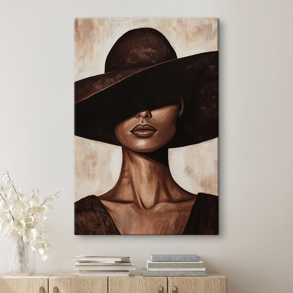 Woman wearing a hat Woman wearing a hat