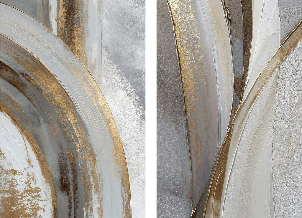 Artistic curves in subtle tones