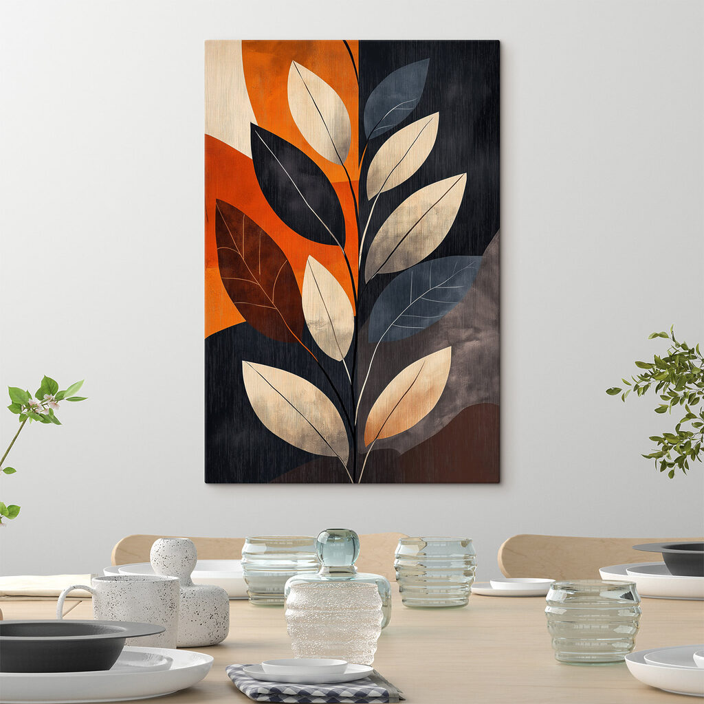 Colorful abstract foliage design artwork Colorful abstract foliage design artwork
