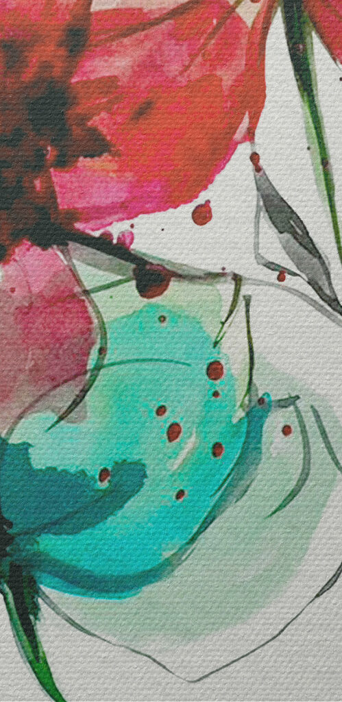 Collage of flowers Collage of flowers