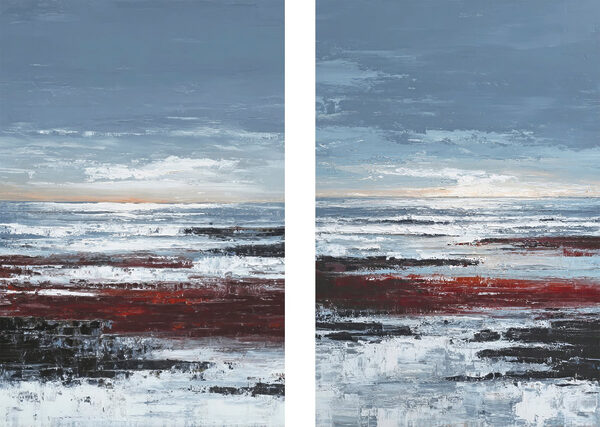 Painting of a beach Painting of a beach