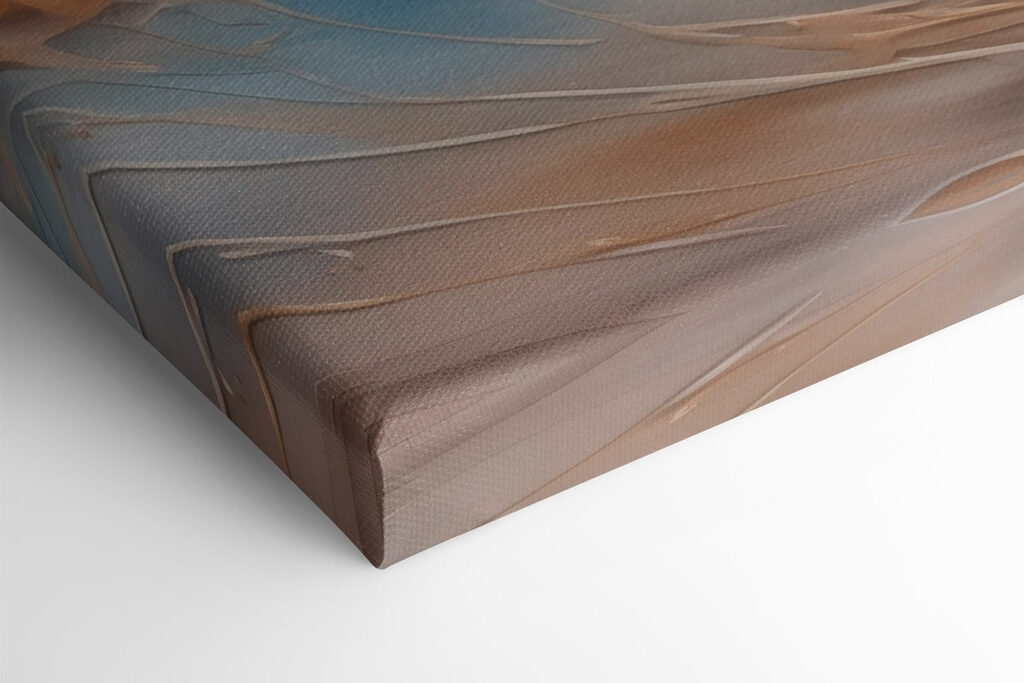 Tranquil waves at sunset's edge
