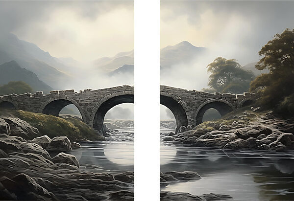 Bridge over a river