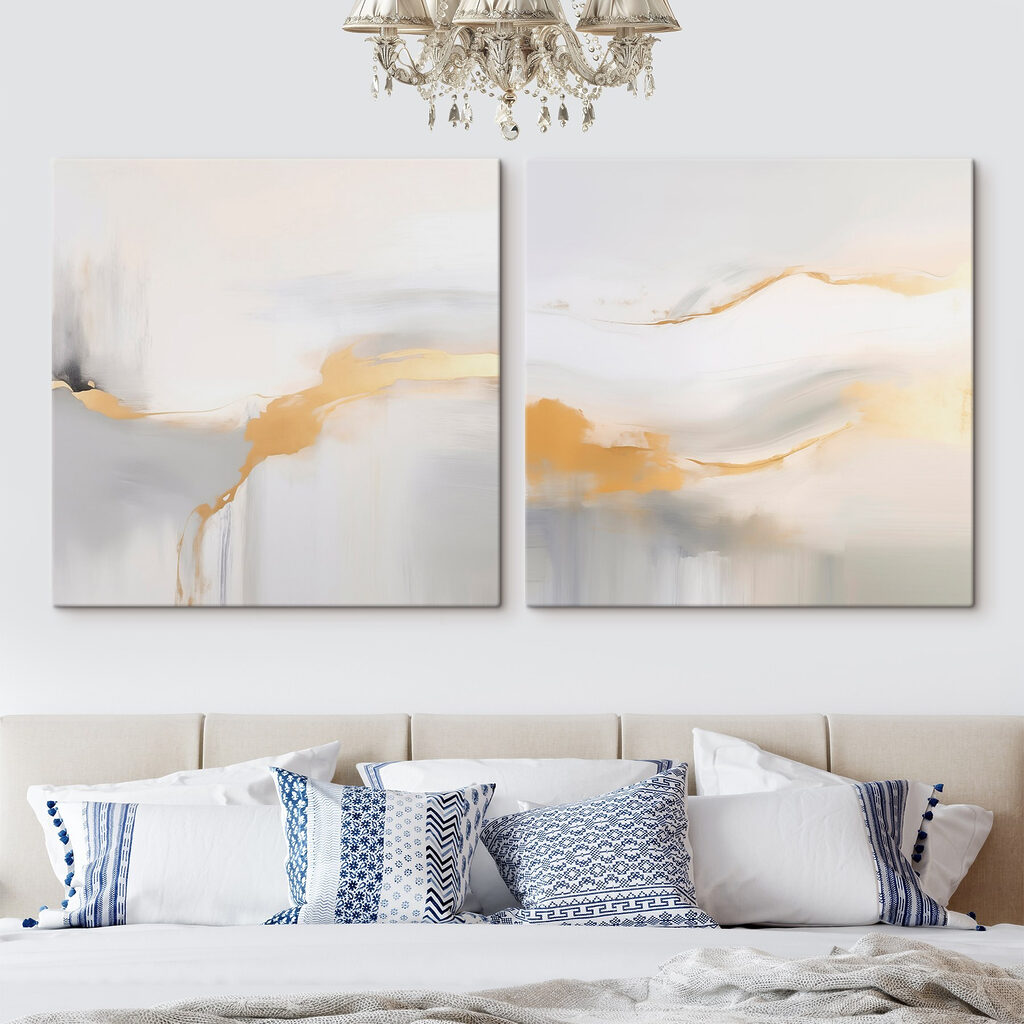 Soft hues with gentle flowing lines Soft hues with gentle flowing lines