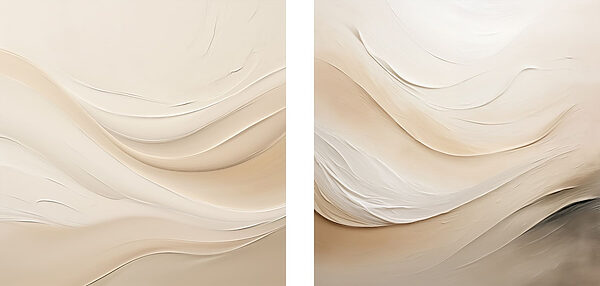 Soft hues blend in gentle waves Soft hues blend in gentle waves