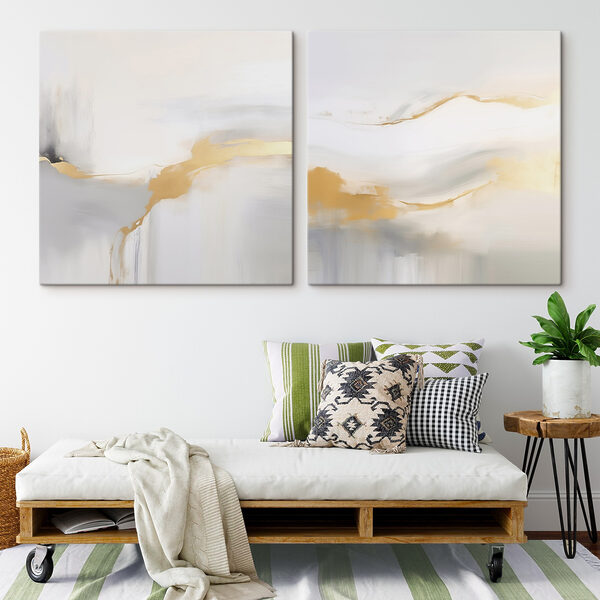 Soft hues with gentle flowing lines Soft hues with gentle flowing lines