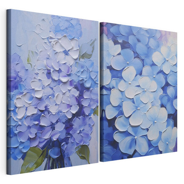 Peinture de fleurs sur toile Impression sur toile modulaire Peinture de fleurs sur toile