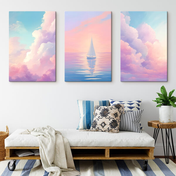 Sailboat on the water