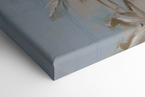 Painting of flowers on canvas Painting of flowers on canvas