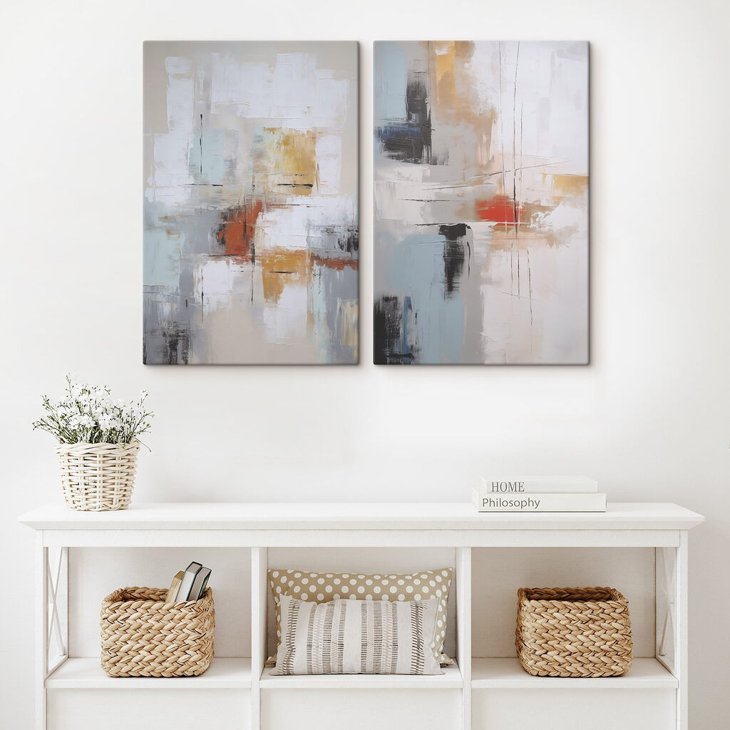 Painting of different colors