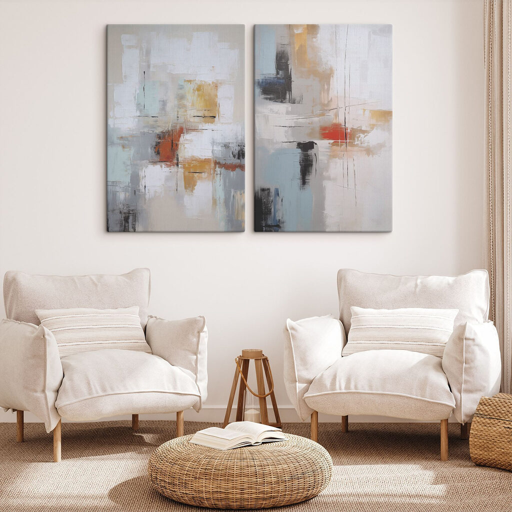 Painting of different colors