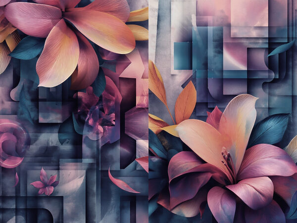 Collage of flowers