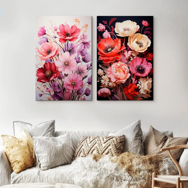 Collage of flowers