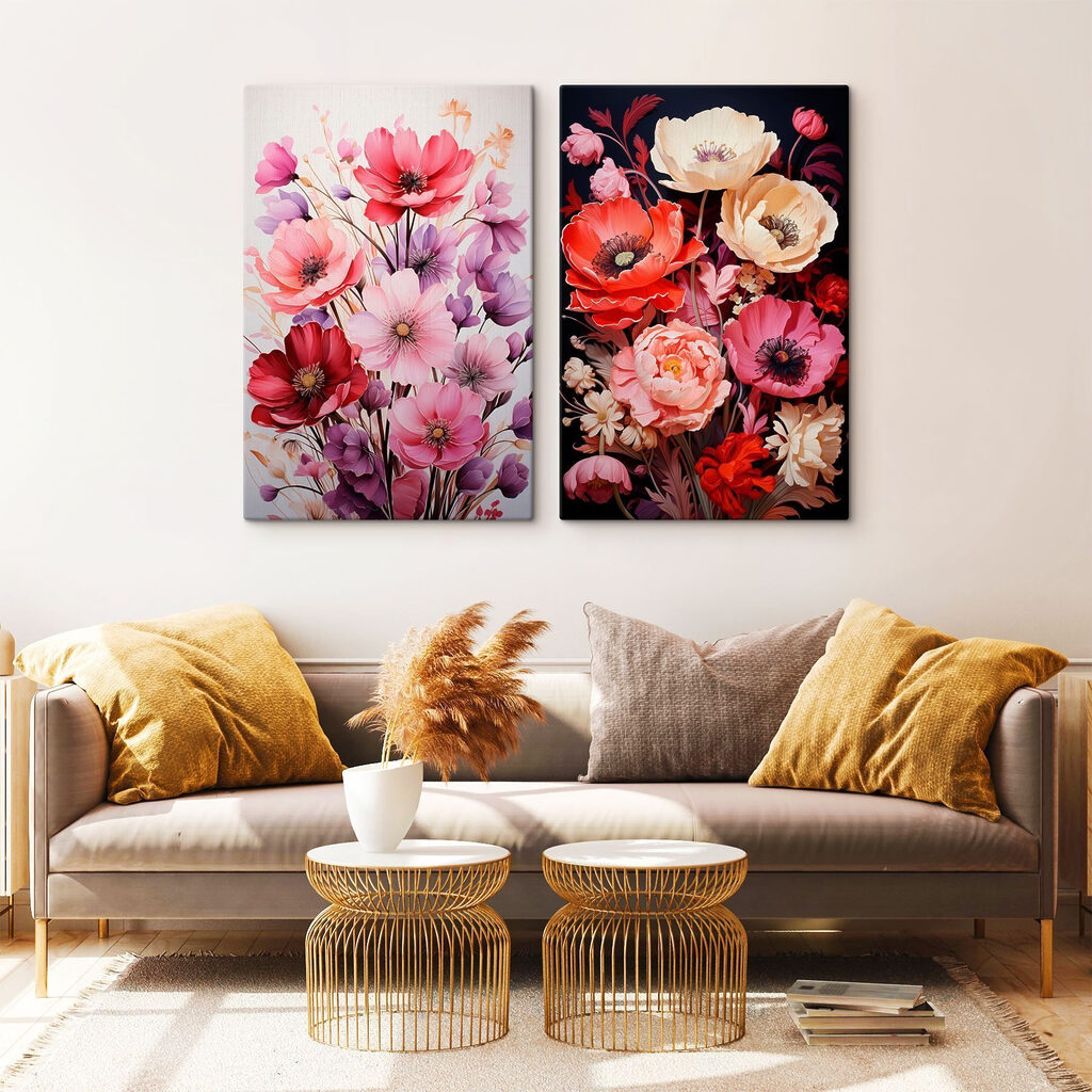 Collage of flowers