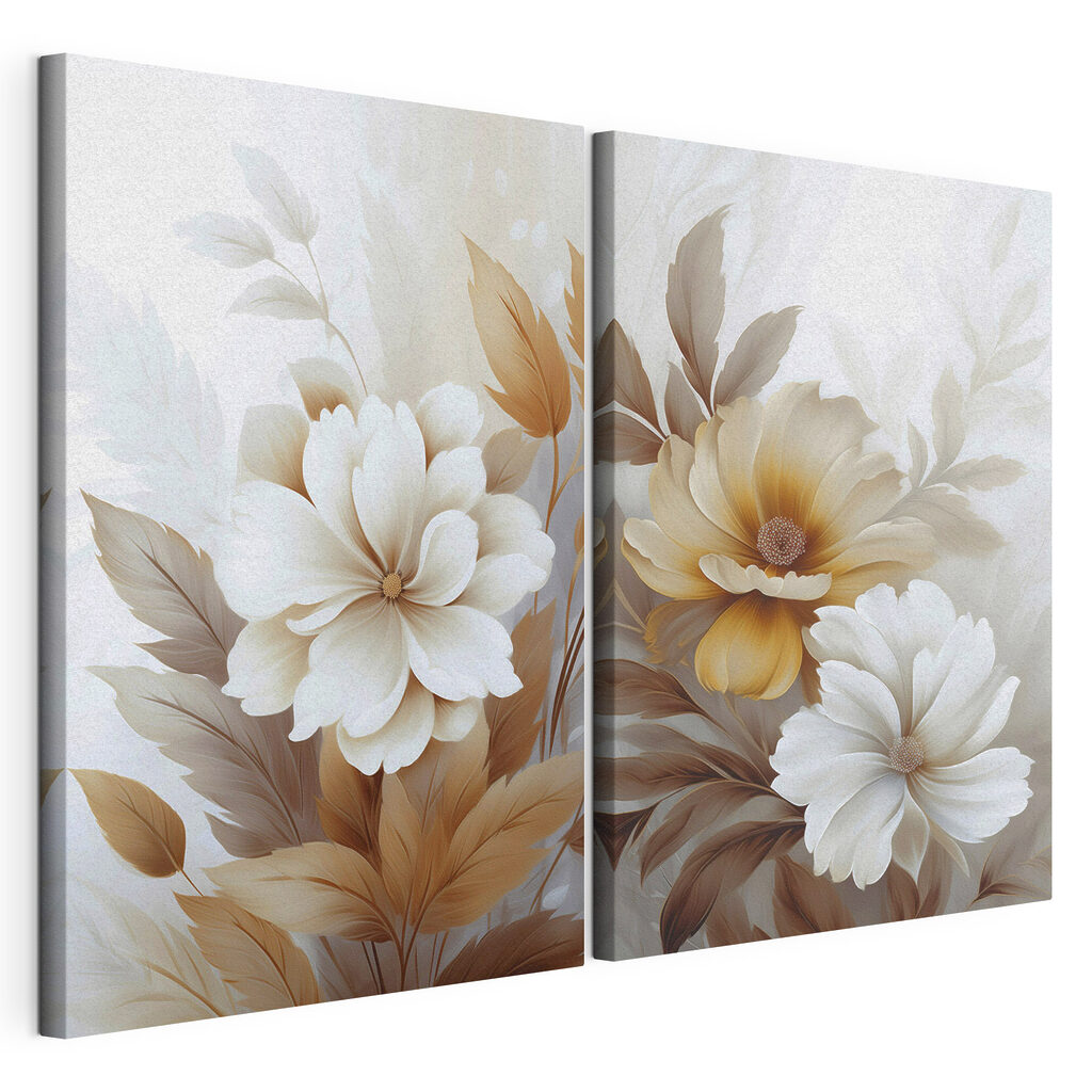Soft floral elegance in muted tones Soft floral elegance in muted tones