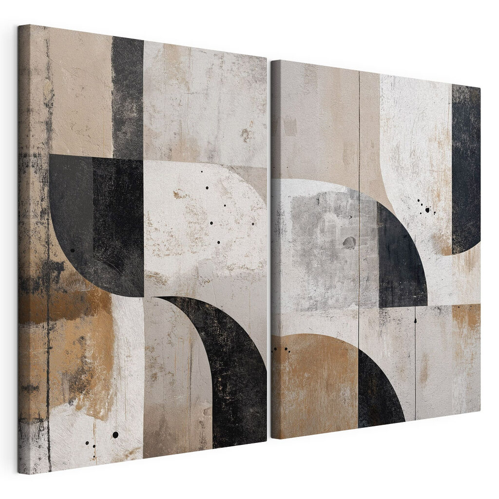 Pair of art pieces
