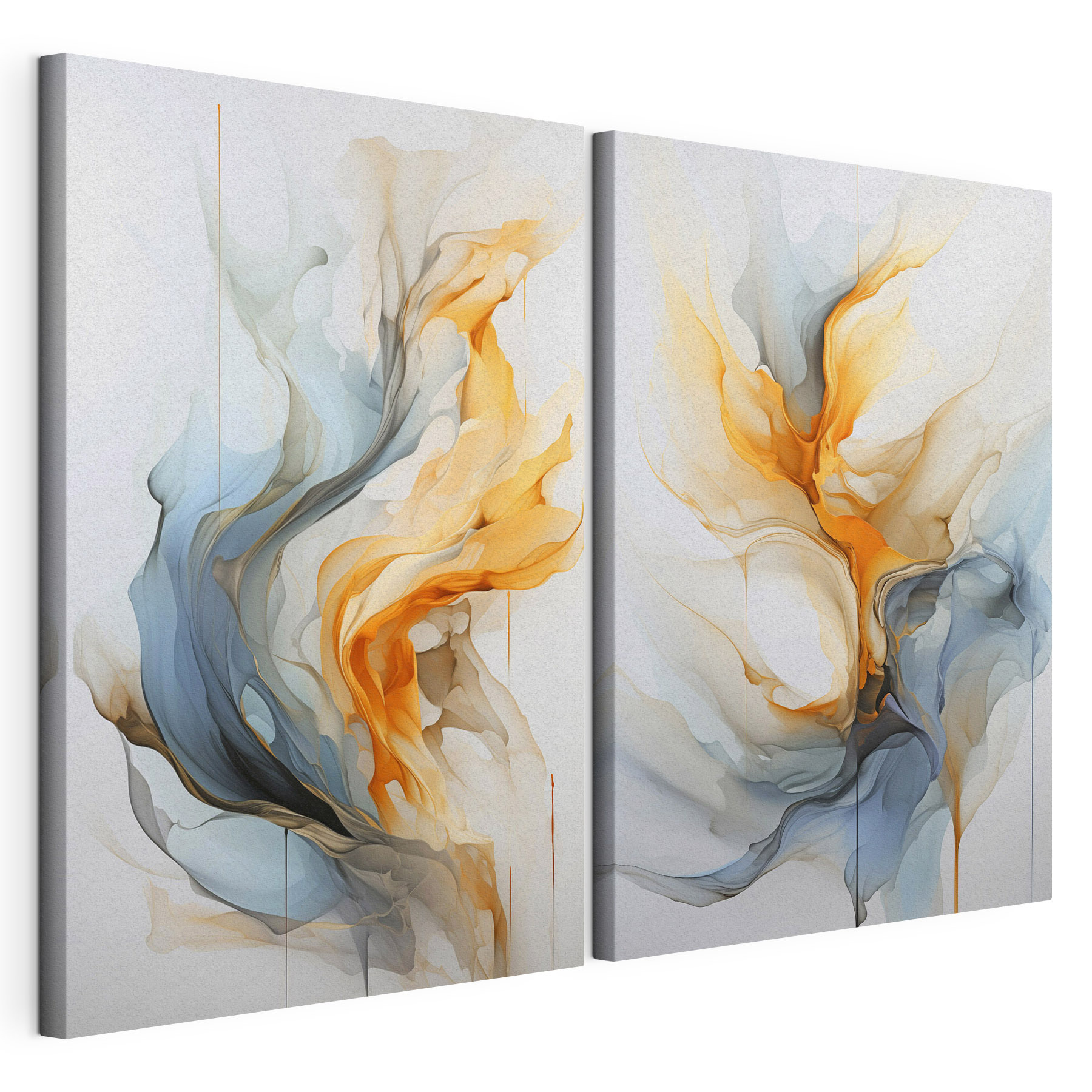 Two images of a painting Two images of a painting