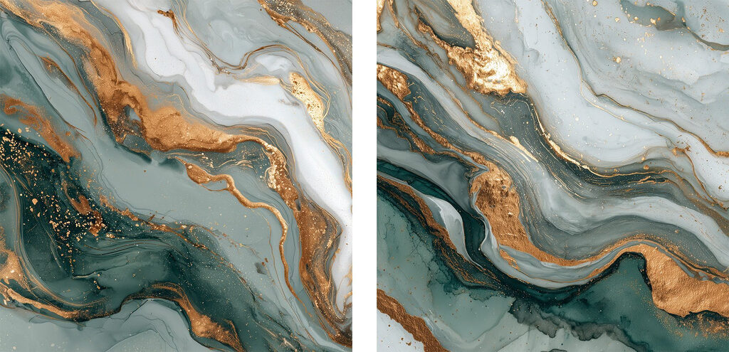 Swirling colors in harmonious pattern Swirling colors in harmonious pattern