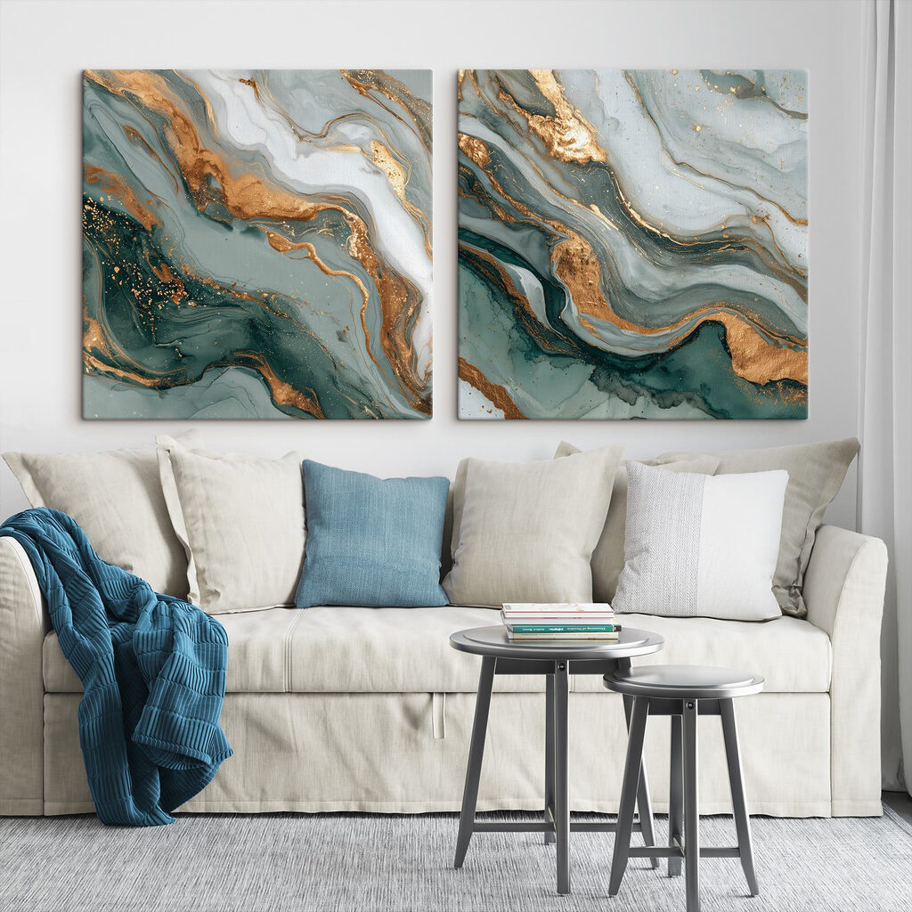 Swirling colors in harmonious pattern Swirling colors in harmonious pattern