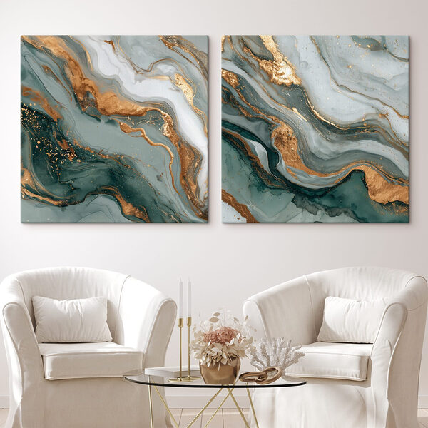 Swirling colors in harmonious pattern Swirling colors in harmonious pattern