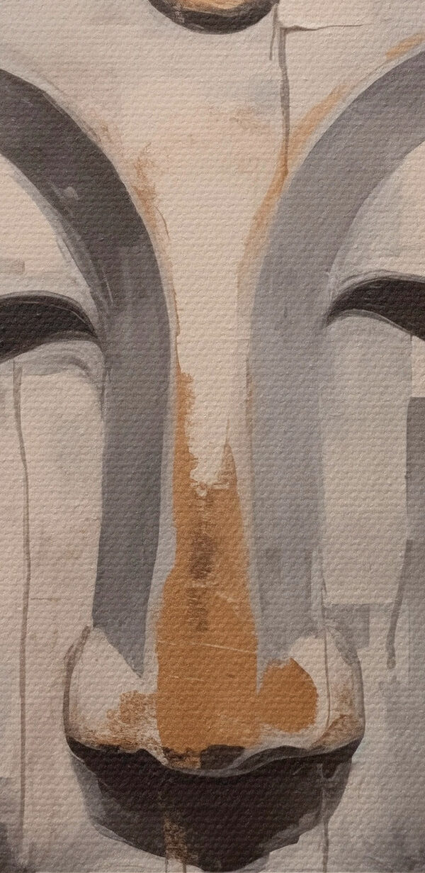 Painting of a buddha Painting of a buddha
