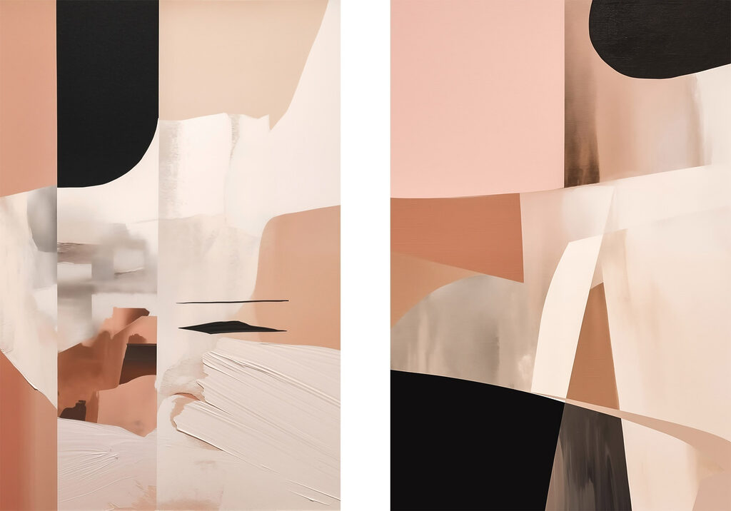 Collage of art
