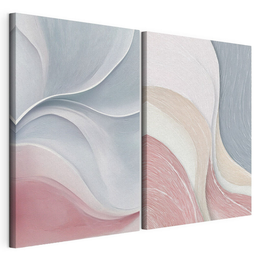 Soft waves in soothing colors Soft waves in soothing colors