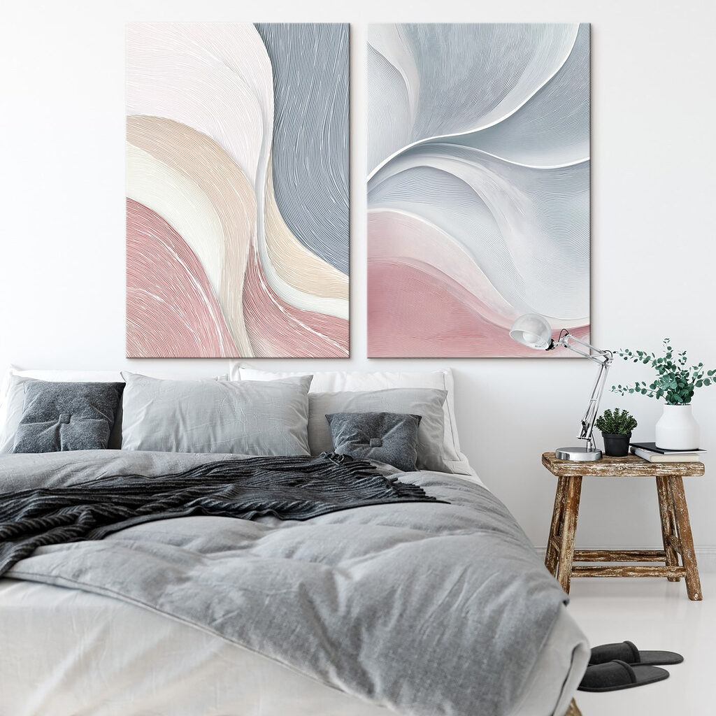 Soft waves in soothing colors Soft waves in soothing colors