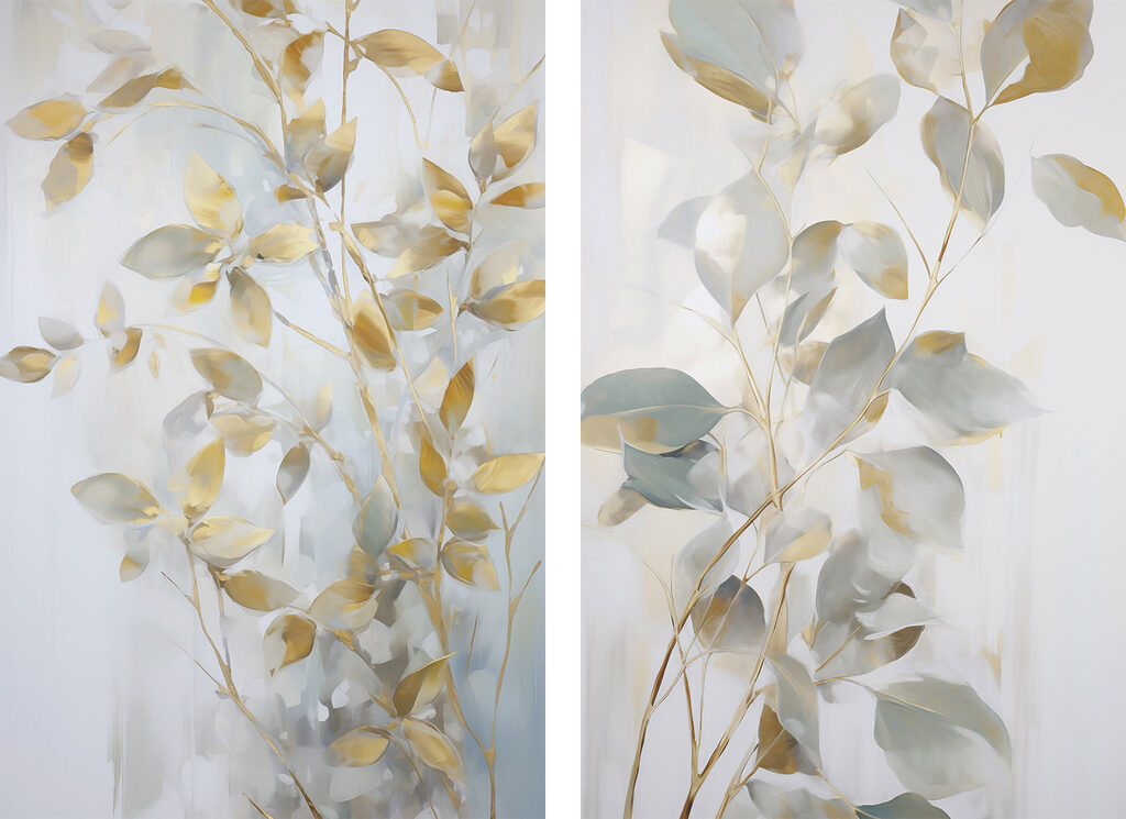 Elegant foliage in soft tones Elegant foliage in soft tones