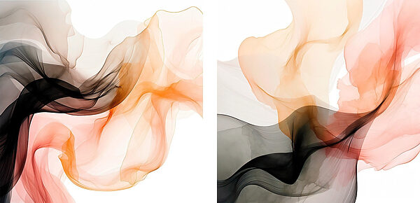 Dynamic swirls of color and form Dynamic swirls of color and form