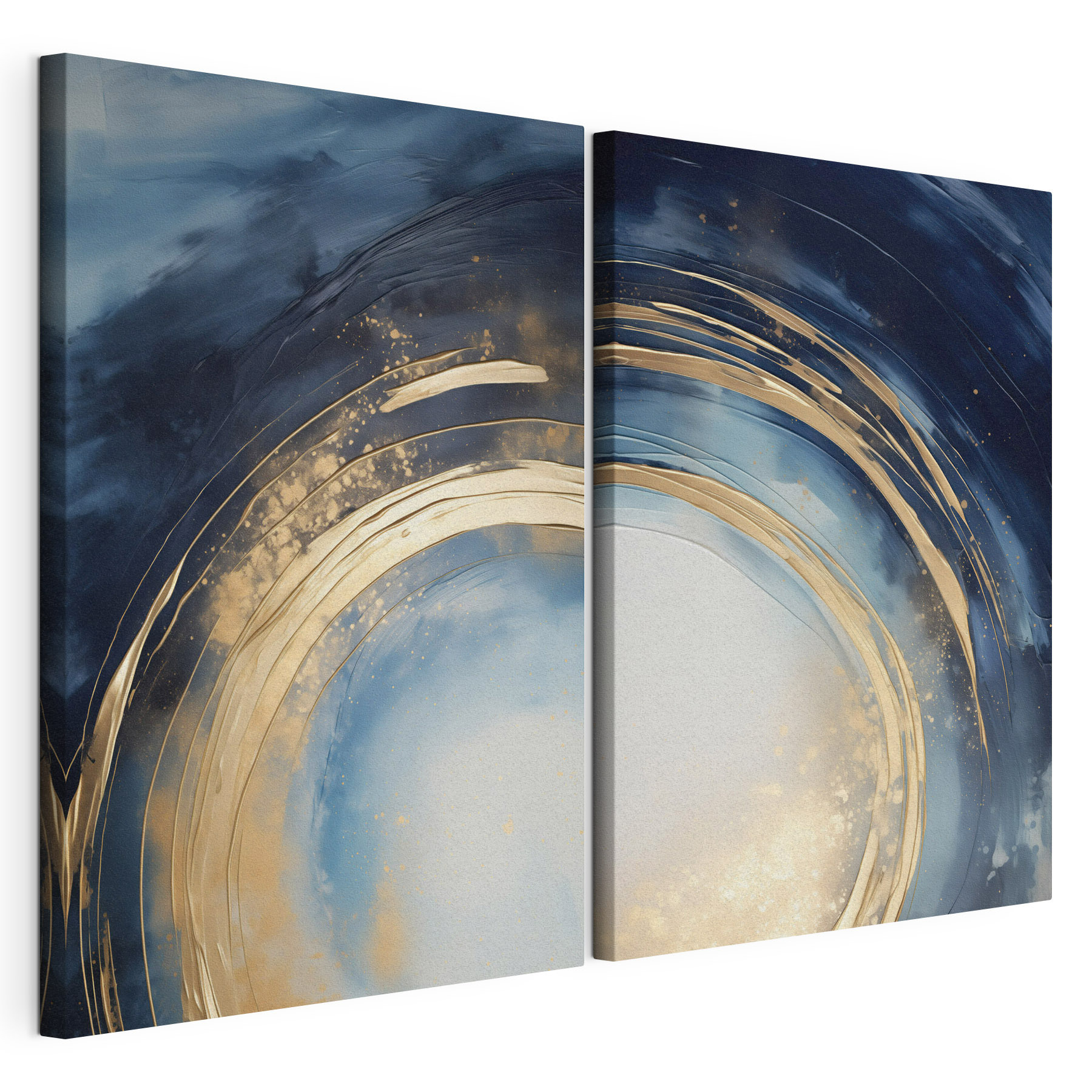 Vivid swirls in cool color palette Vivid swirls in cool color palette
