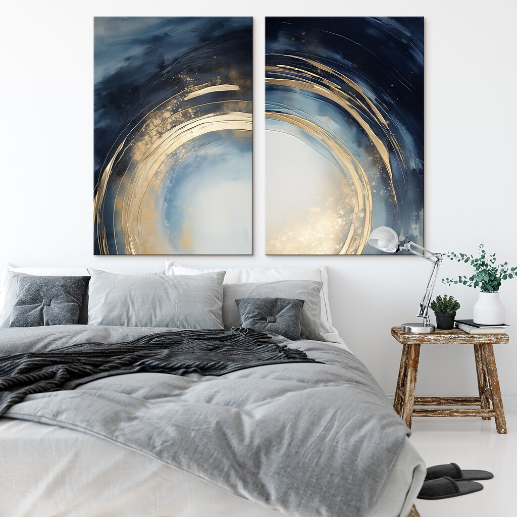 Vivid swirls in cool color palette Vivid swirls in cool color palette