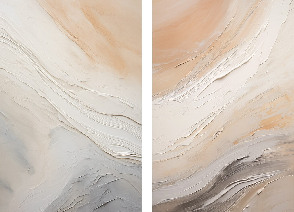 Gentle waves of soft color blend Gentle waves of soft color blend