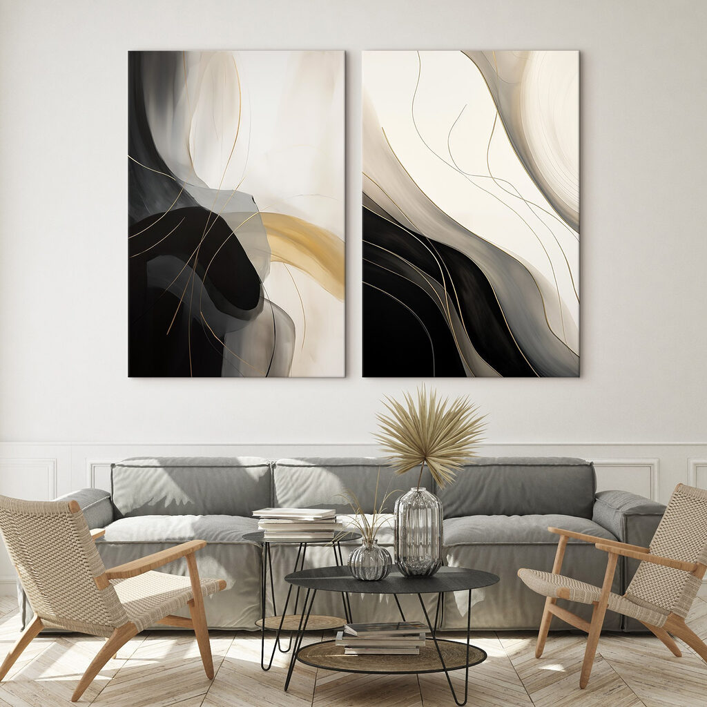 Black and white artwork Black and white artwork