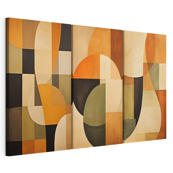 Ensemble d'œuvres d'art Impression sur toile modulaire Ensemble d'œuvres d'art