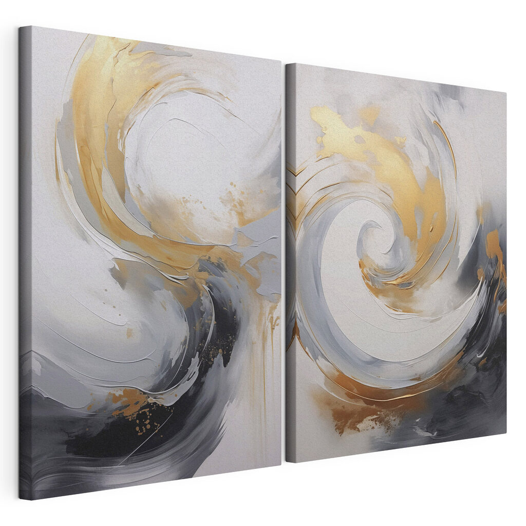 Two images of a painting Two images of a painting